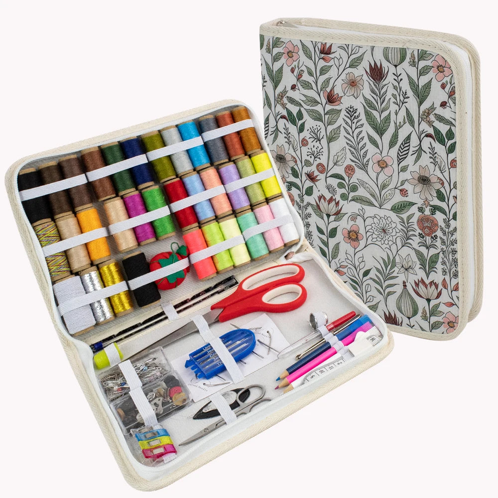 CraftHoop All-in-One Garden Blossom Sewing Set