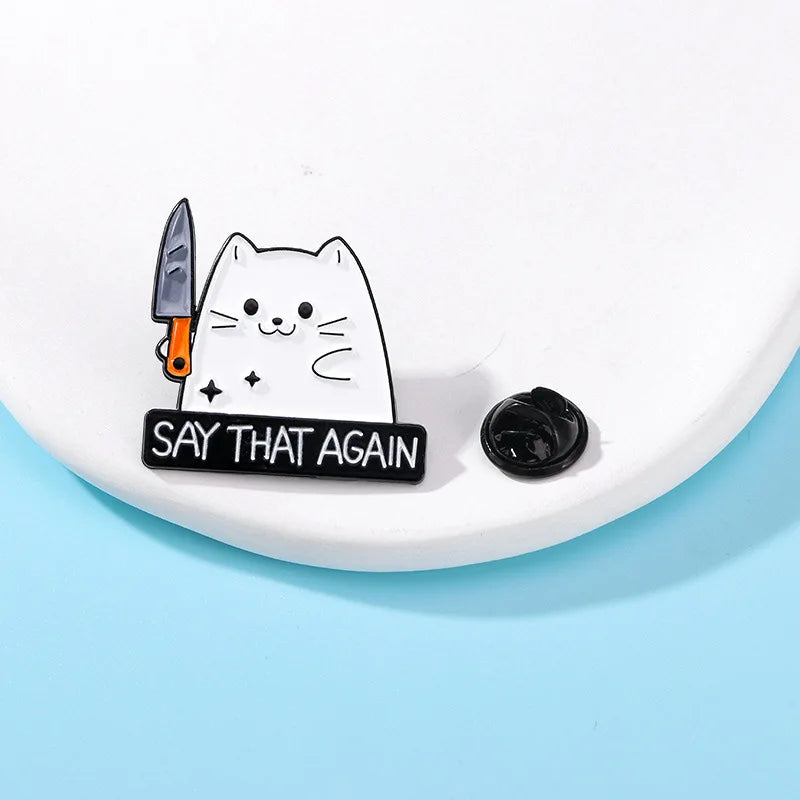 CraftHoop Spicy Kitty Pins