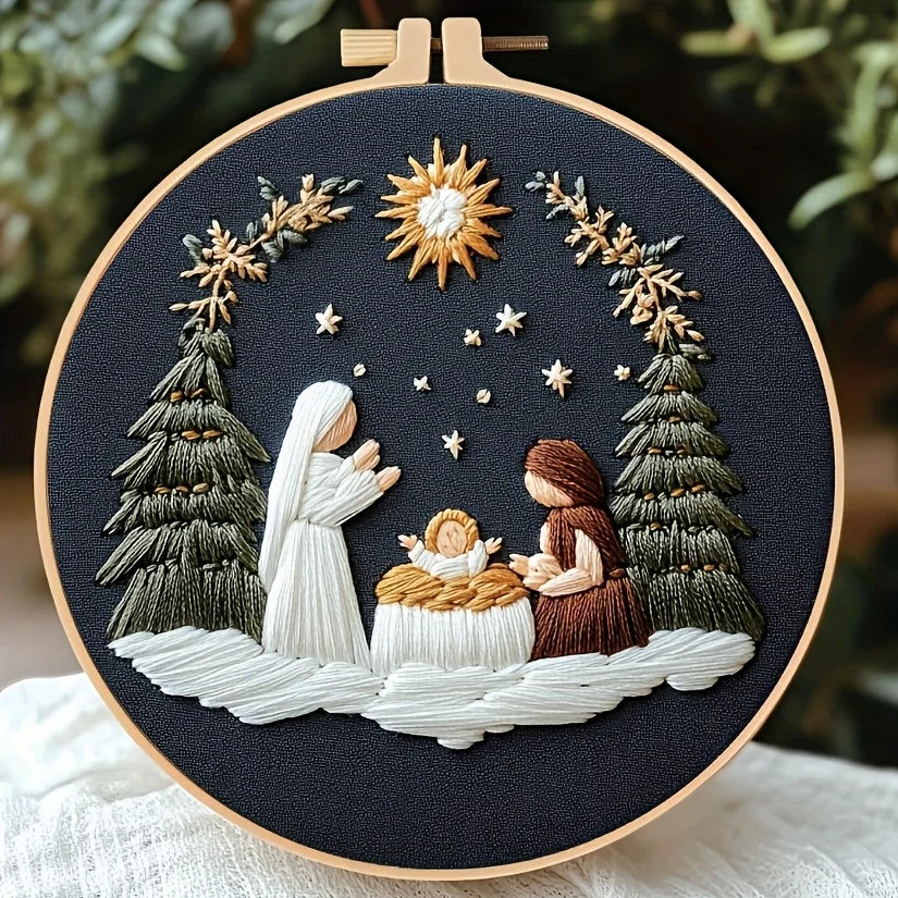 CraftHoop Blessings Embroidery Kit