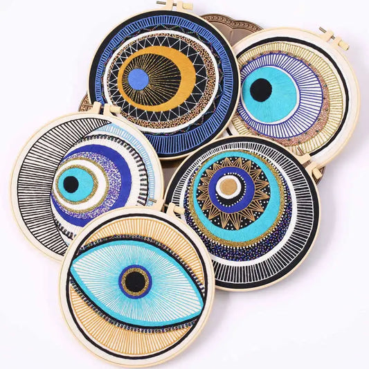 CraftHoop Celestial Gaze Embroidery Kit