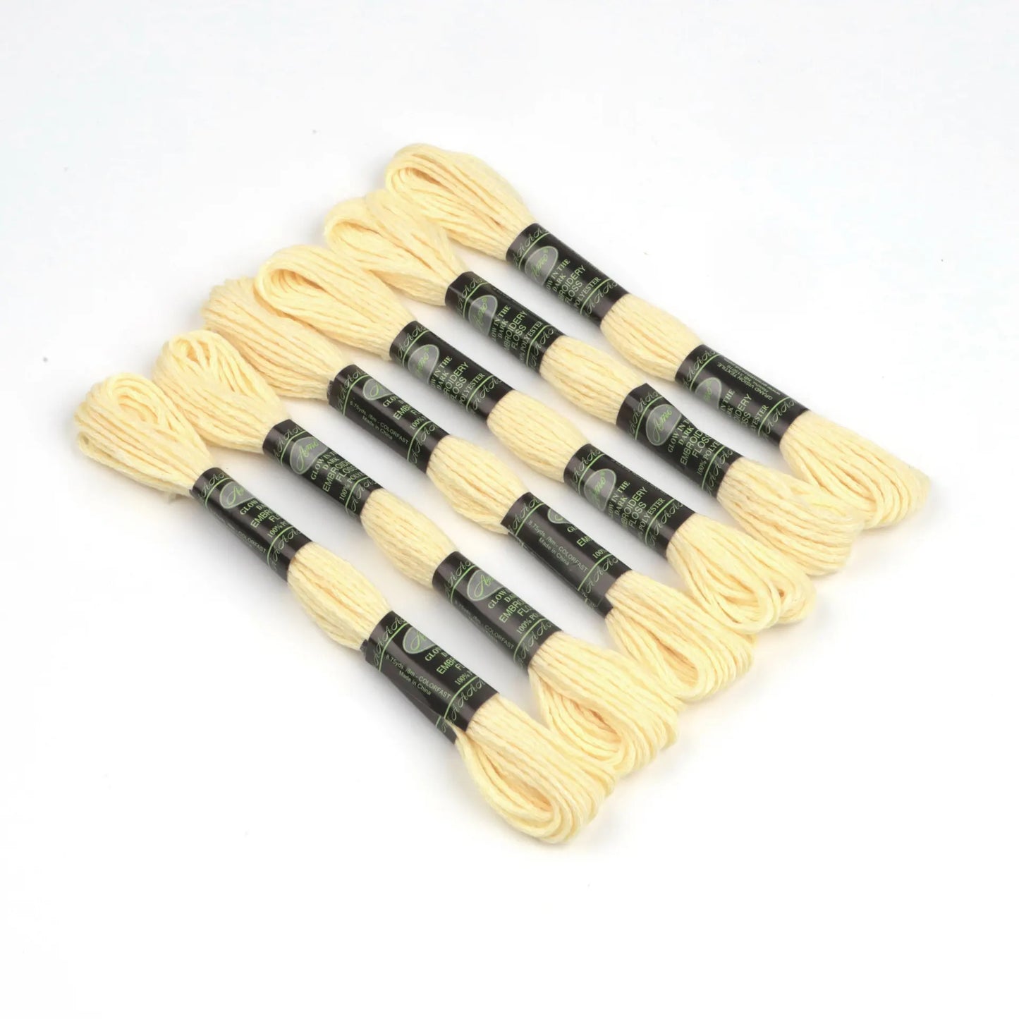CraftHoop Glow-in-the-Dark Embroidery Thread Set