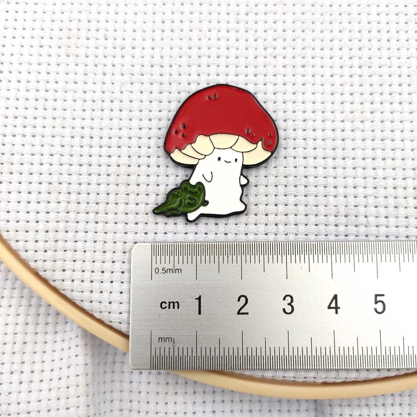 Magnetic Needle Holders: Mushrooms