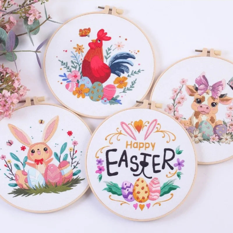 CraftHoop Easter Joy Embroidery Kit