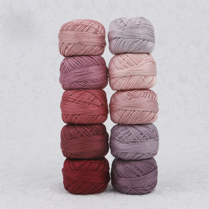 CraftHoop Egyptian Cotton Crochet & Embroidery Thread – 10 Pack