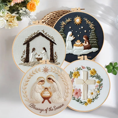 CraftHoop Blessings Embroidery Kit