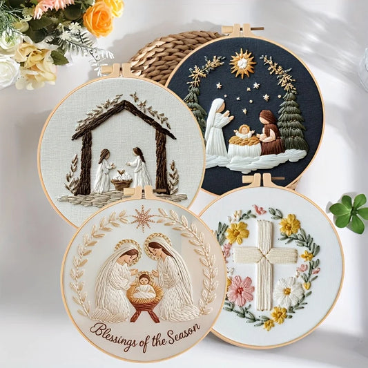 CraftHoop Blessings Embroidery Kit