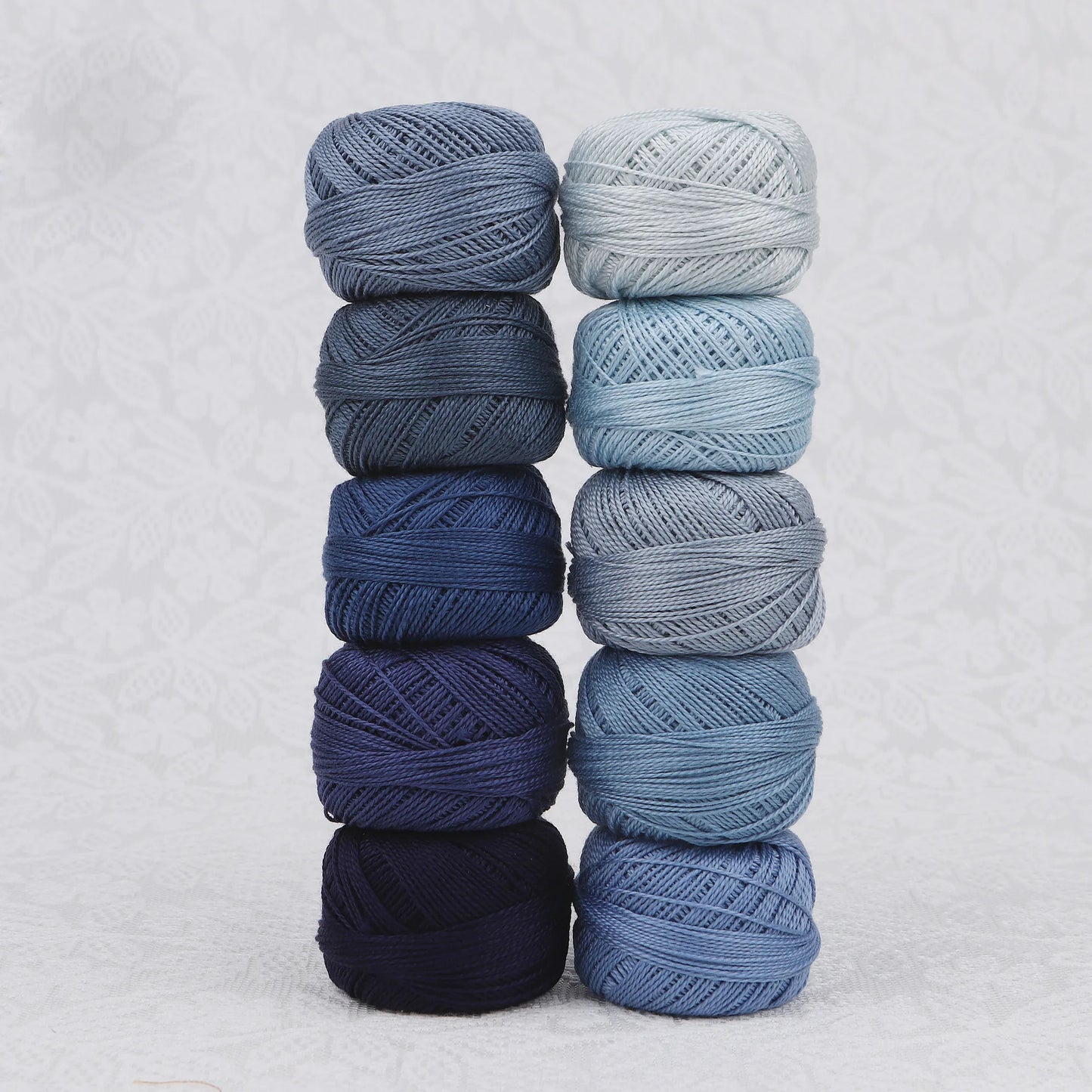 CraftHoop Egyptian Cotton Crochet & Embroidery Thread – 10 Pack
