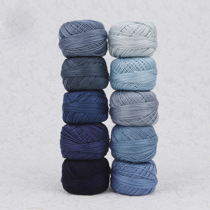 CraftHoop Egyptian Cotton Crochet & Embroidery Thread – 10 Pack
