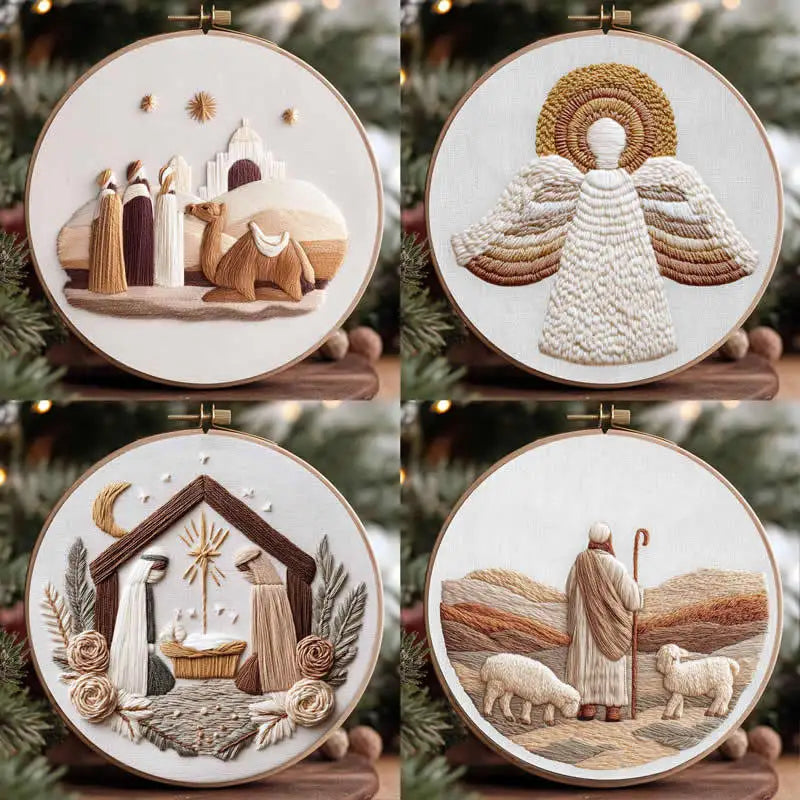 CraftHoop Nativity Story 3-Piece Set