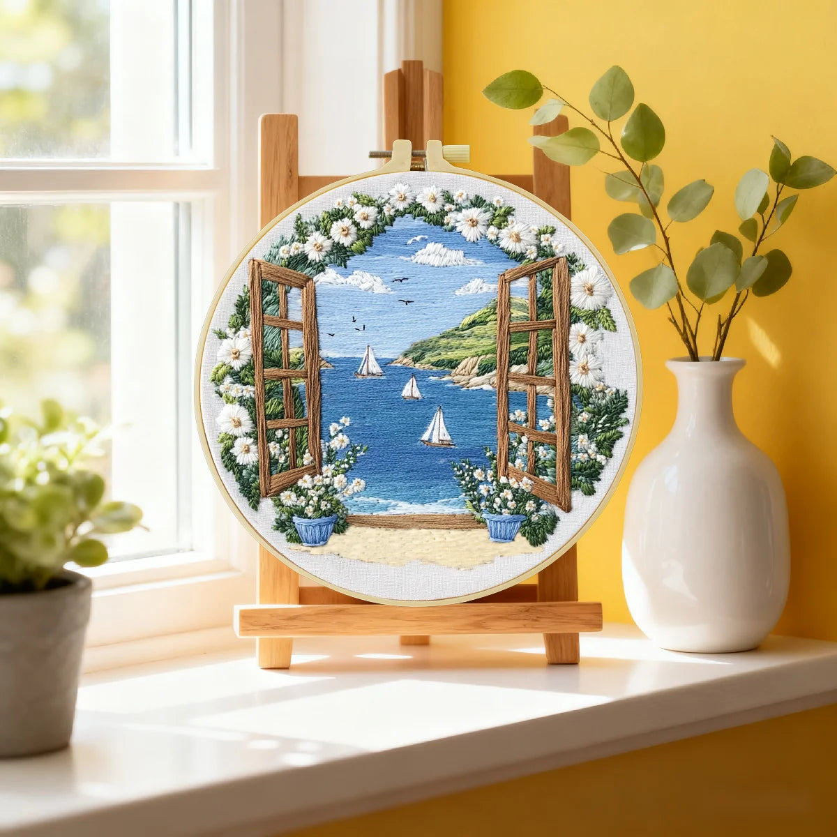 CraftHoop Italian Riviera Embroidery Kits