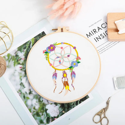 CraftHoop Boho Dreamcatcher Embroidery Kit