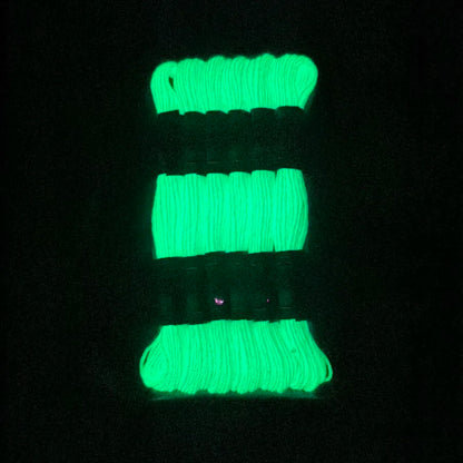 CraftHoop Glow-in-the-Dark Embroidery Thread Set
