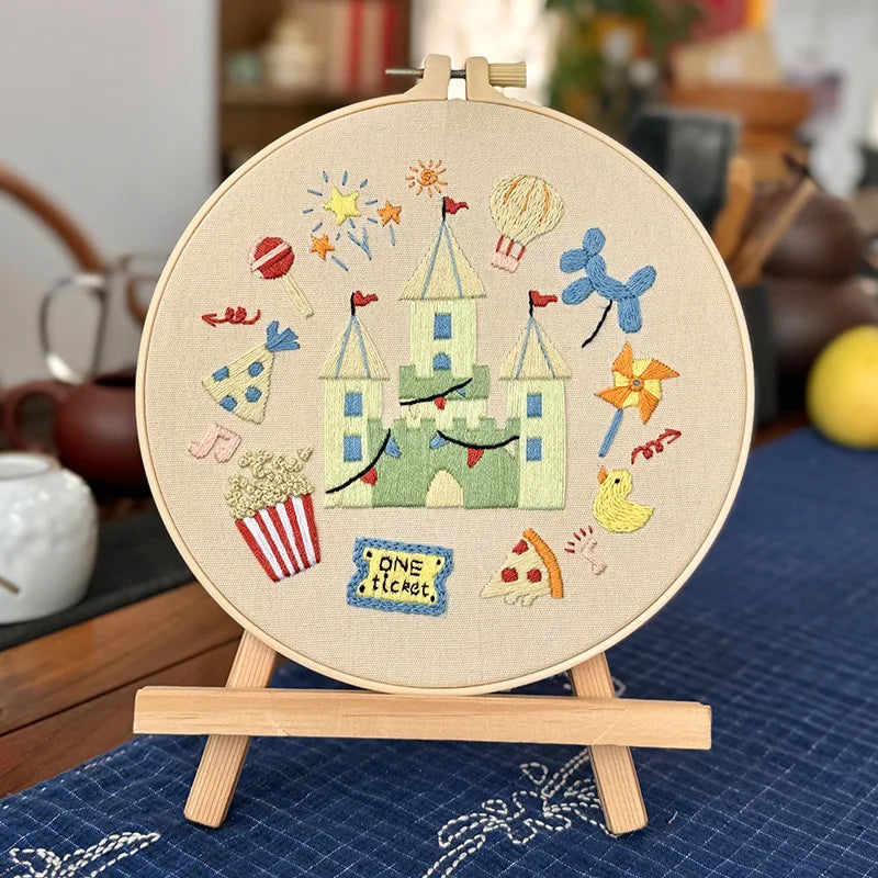 CraftHoop Magic Carnival Embroidery Kit