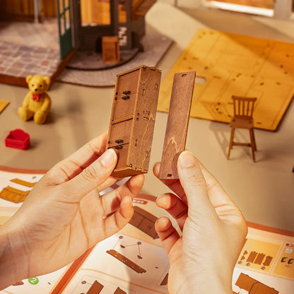 3D Miniature Bistro Restaurant Kit