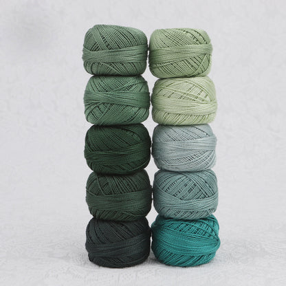 CraftHoop Egyptian Cotton Crochet & Embroidery Thread – 10 Pack