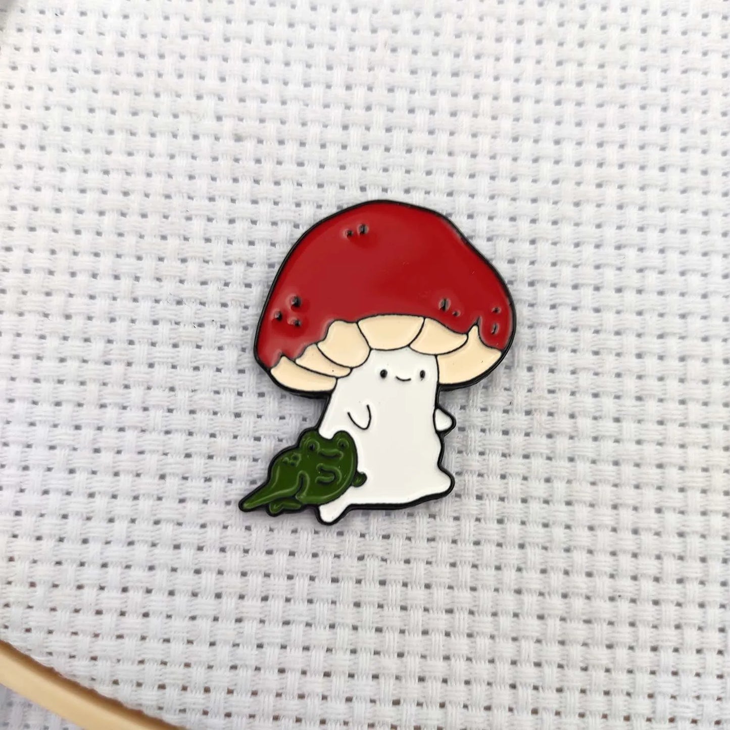 Magnetic Needle Holders: Mushrooms