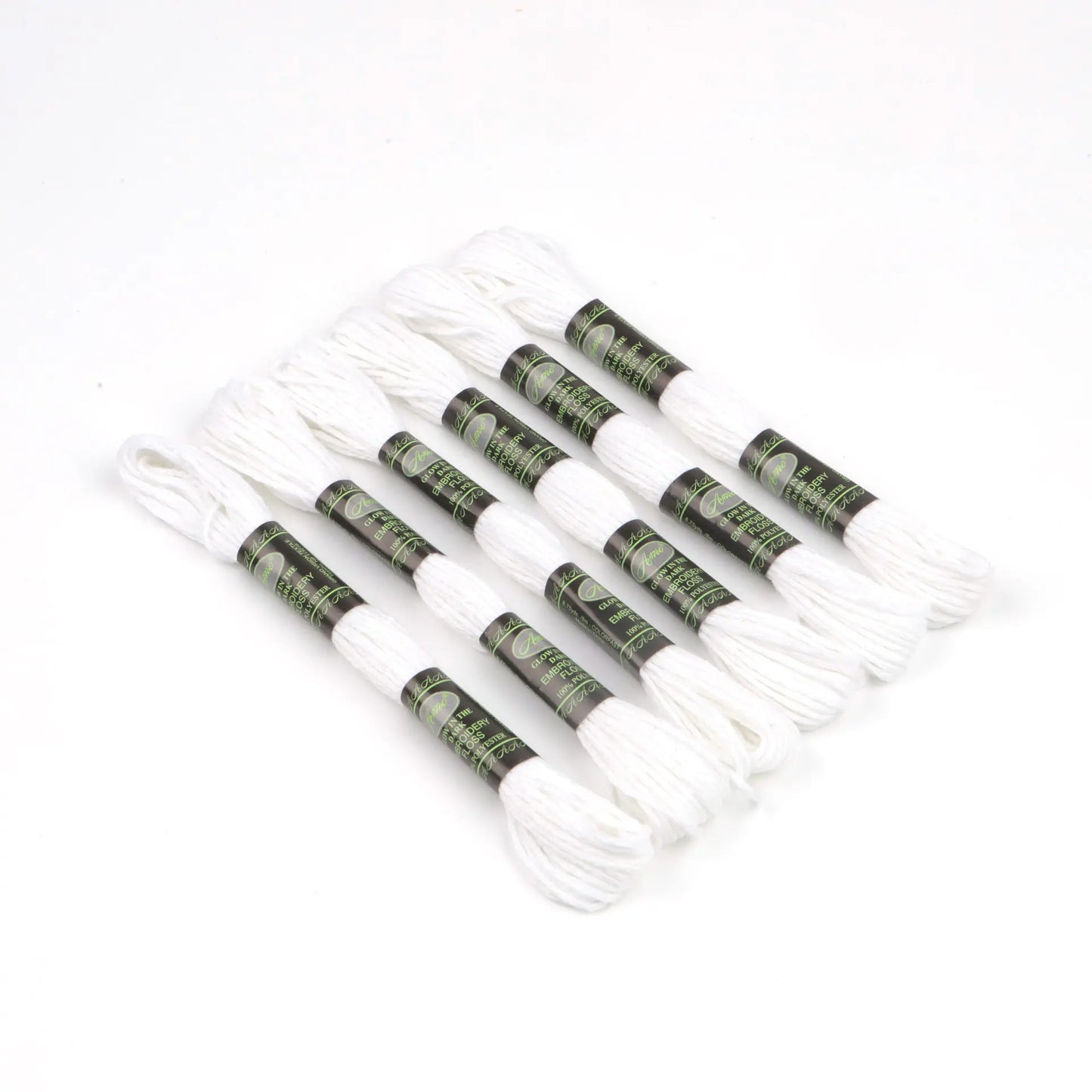 CraftHoop Glow-in-the-Dark Embroidery Thread Set