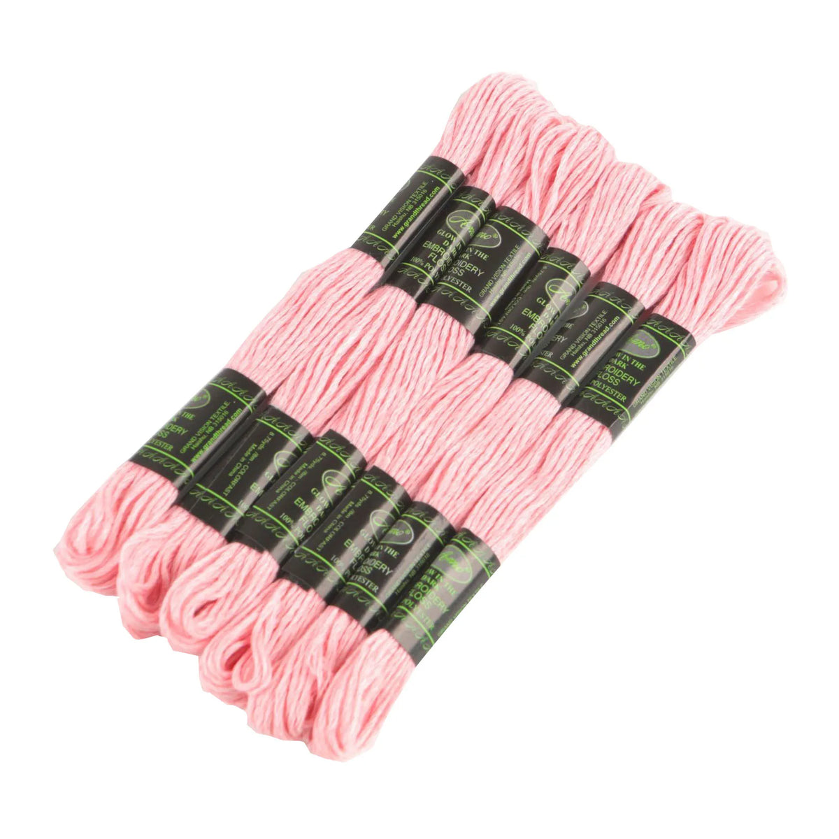CraftHoop Glow-in-the-Dark Embroidery Thread Set