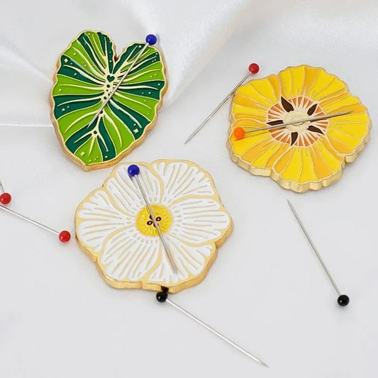 Magnetic Needle Holder: Flowers