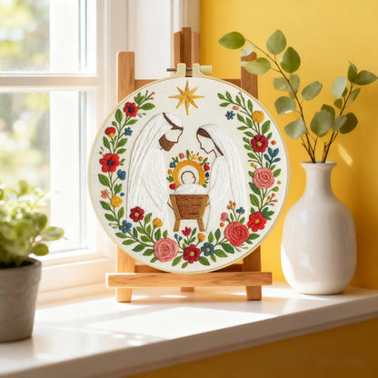 CraftHoop Sacred Nativity Embroidery Kits