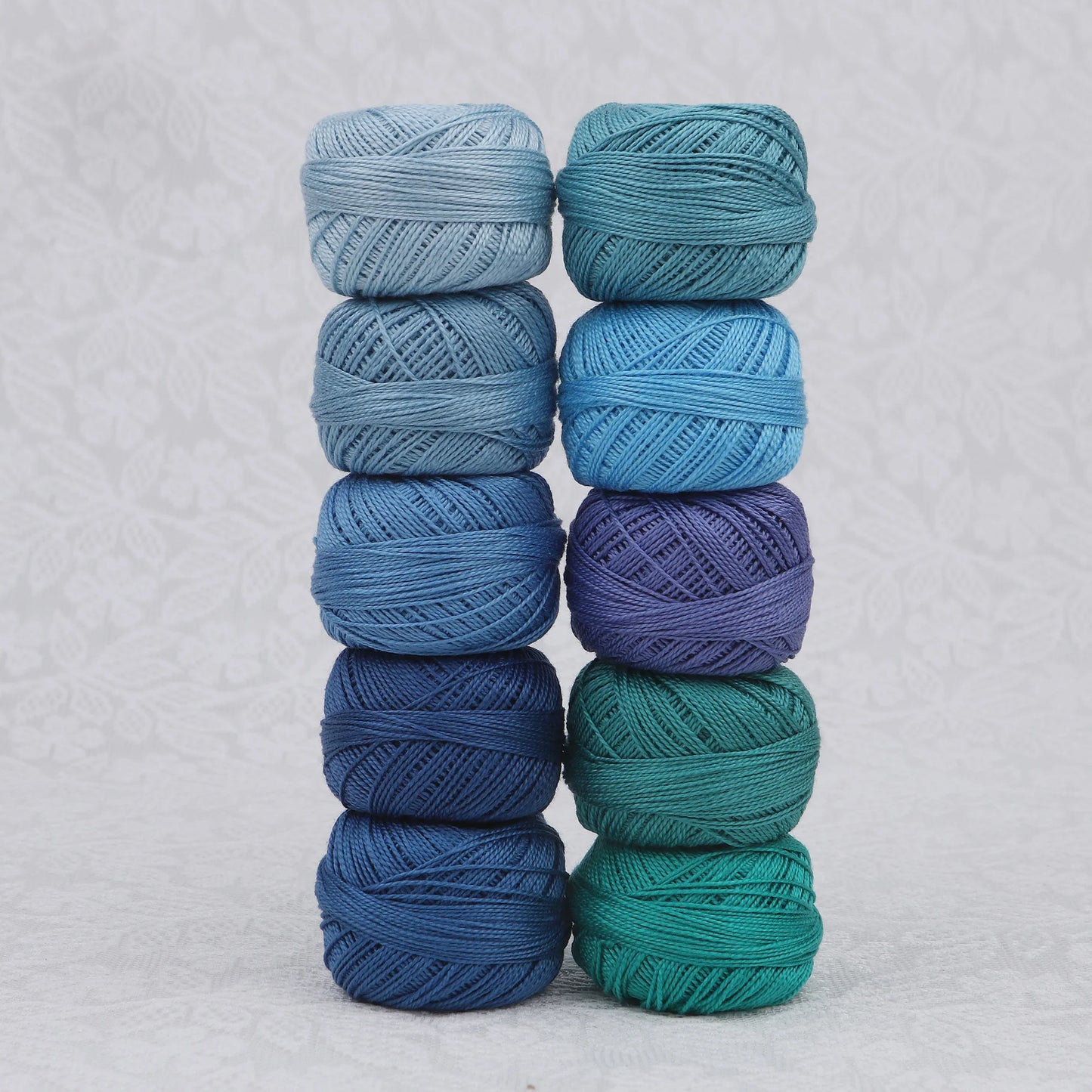 CraftHoop Egyptian Cotton Crochet & Embroidery Thread – 10 Pack