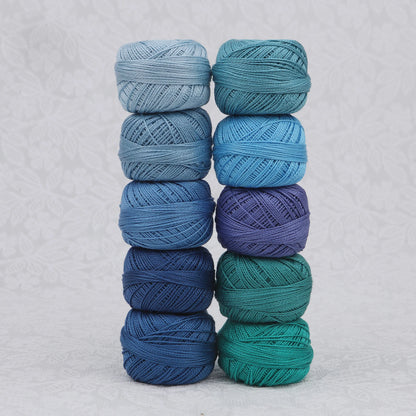 CraftHoop Egyptian Cotton Crochet & Embroidery Thread – 10 Pack
