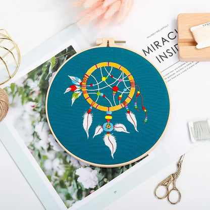 CraftHoop Boho Dreamcatcher Embroidery Kit