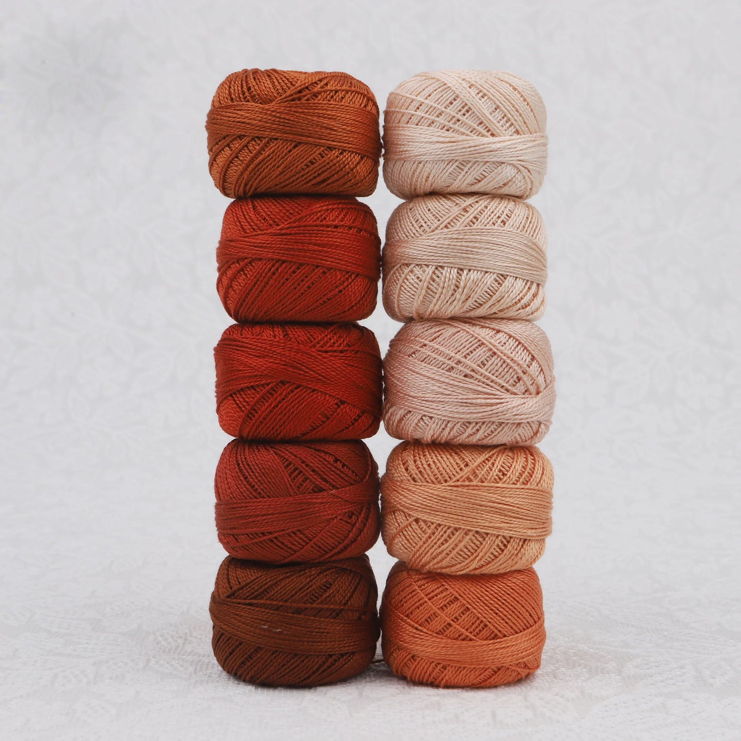 CraftHoop Egyptian Cotton Crochet & Embroidery Thread – 10 Pack