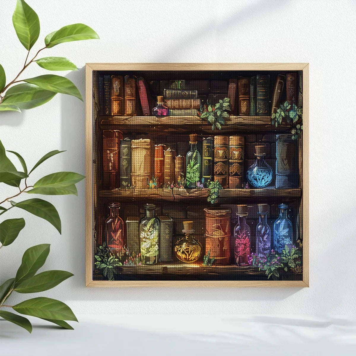 CraftHoop Wildflower Books Cross Stitch Kit