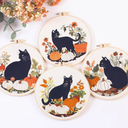 CraftHoop Spooky Cat Halloween Kit