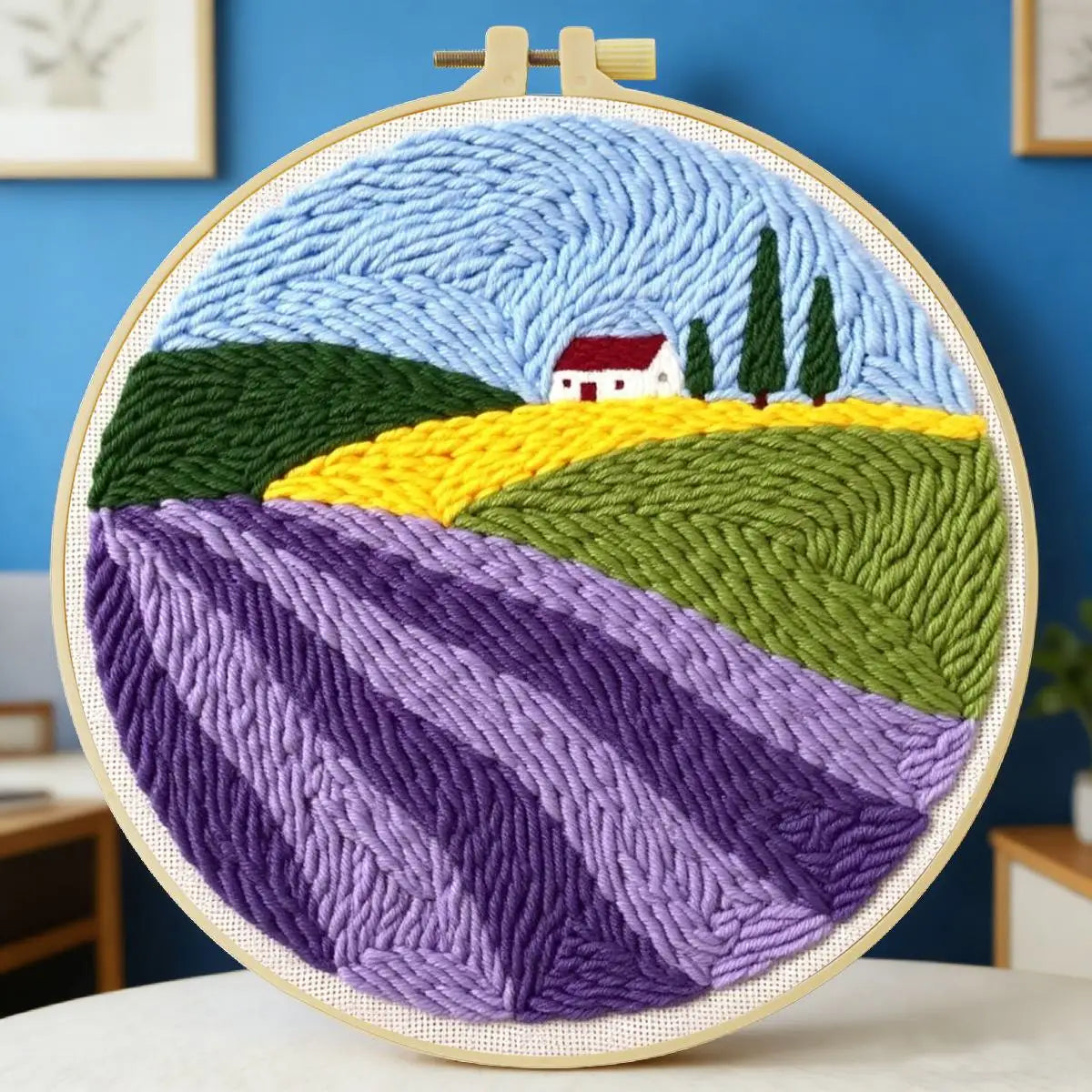 CraftHoop European Getaway Punch Needle Kit