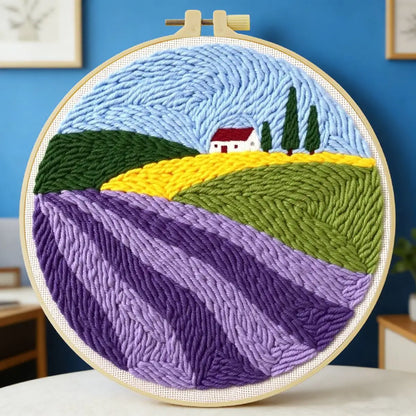 CraftHoop European Getaway Punch Needle Kit