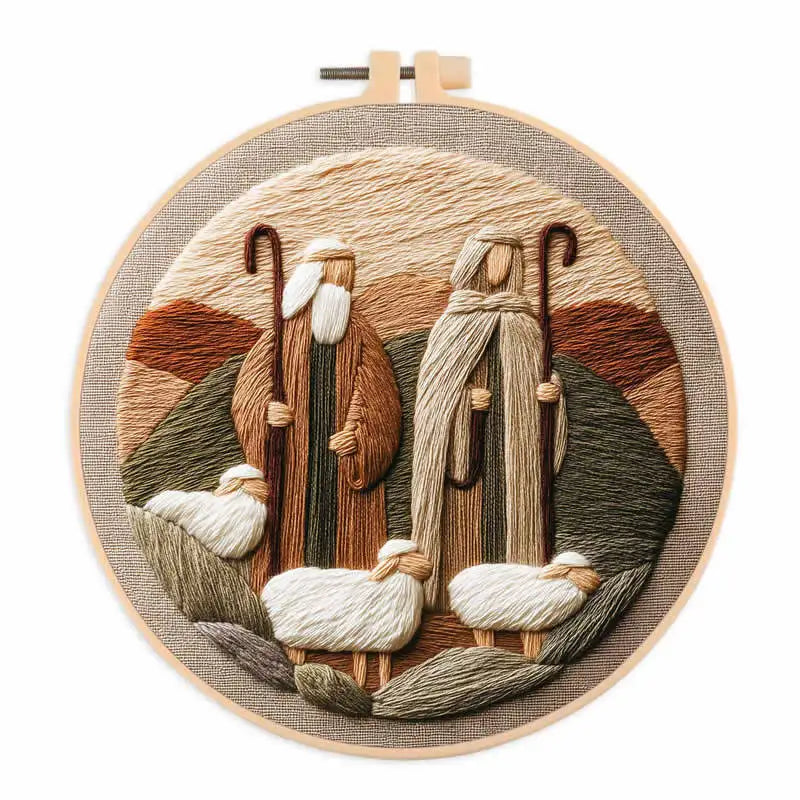 CraftHoop Silent Night Embroidery Kit