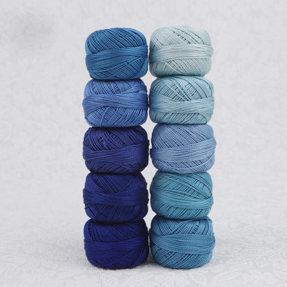 CraftHoop Egyptian Cotton Crochet & Embroidery Thread – 10 Pack