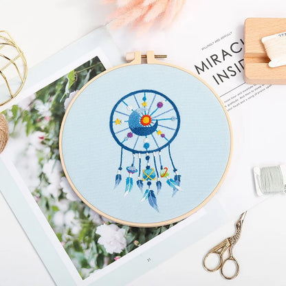 CraftHoop Boho Dreamcatcher Embroidery Kit