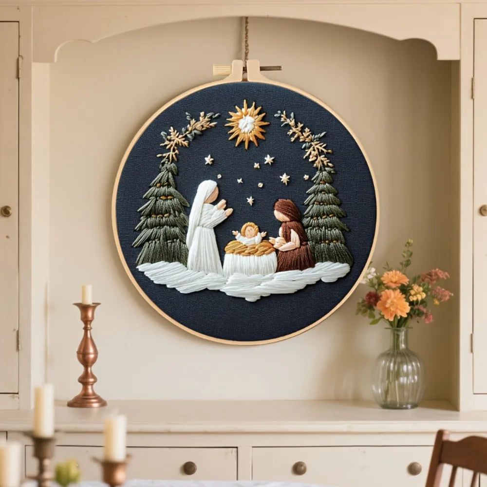 CraftHoop Blessings Embroidery Kit