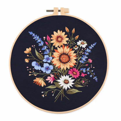 CraftHoop Bloom & Bee Embroidery Kit