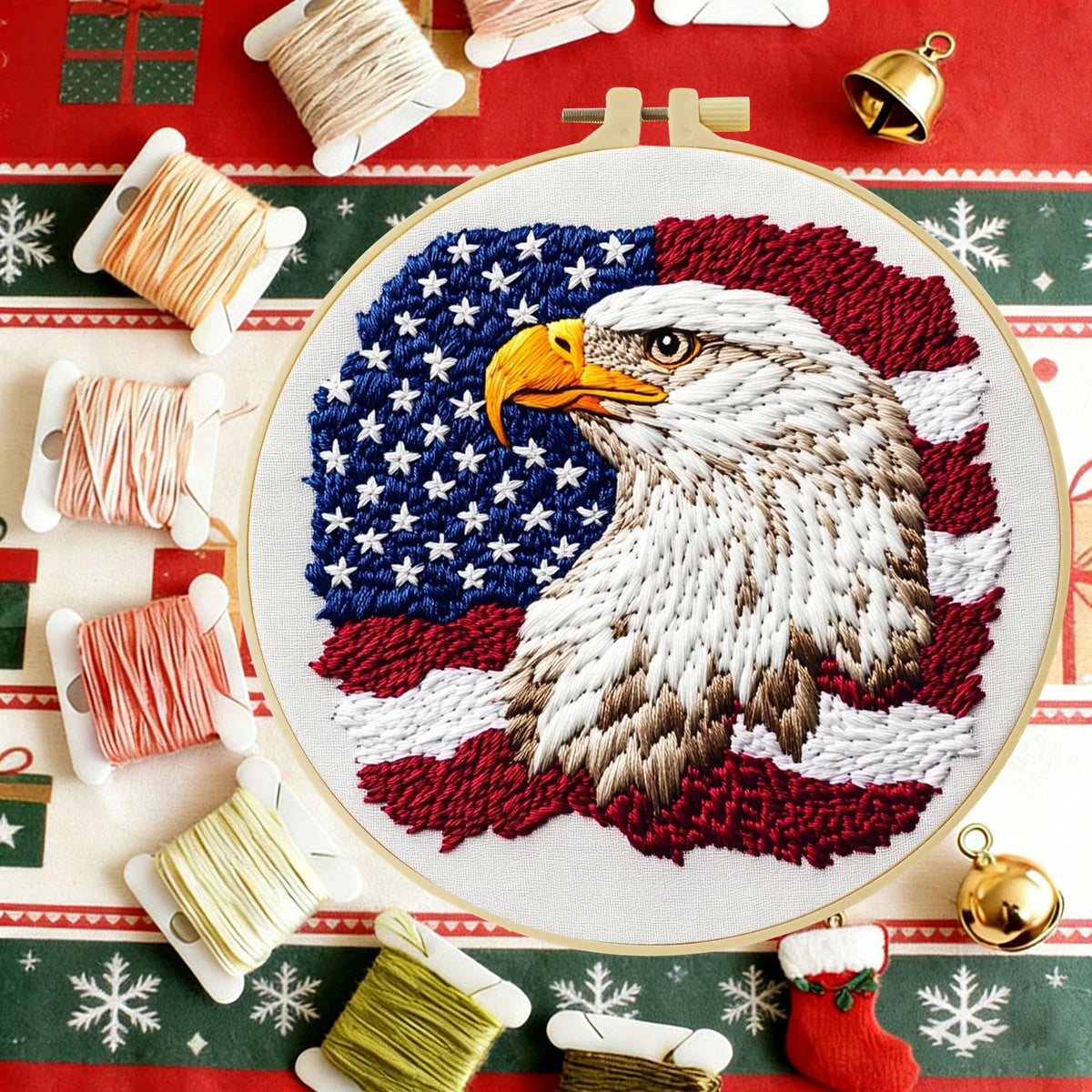 CraftHoop Liberty Collection – 250th Anniversary Embroidery Kits