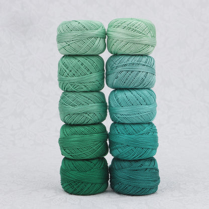 CraftHoop Egyptian Cotton Crochet & Embroidery Thread – 10 Pack