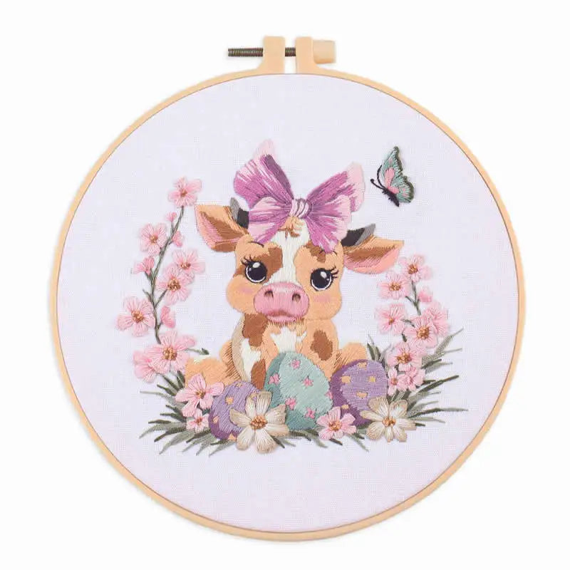 CraftHoop Easter Joy Embroidery Kit