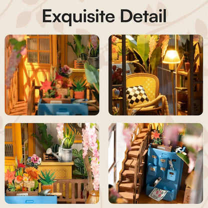 Blooming Garden House 3D DIY Miniature