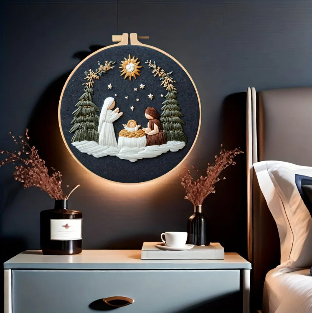 CraftHoop Blessings Embroidery Kit