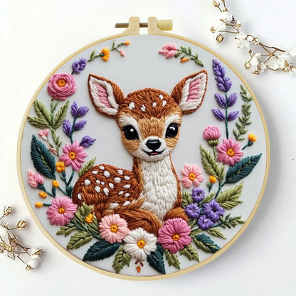 CraftHoop Deer Harmony Embroidery Kit