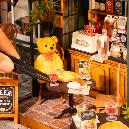 3D Miniature Bistro Restaurant Kit