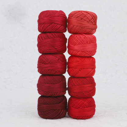 CraftHoop Egyptian Cotton Crochet & Embroidery Thread – 10 Pack