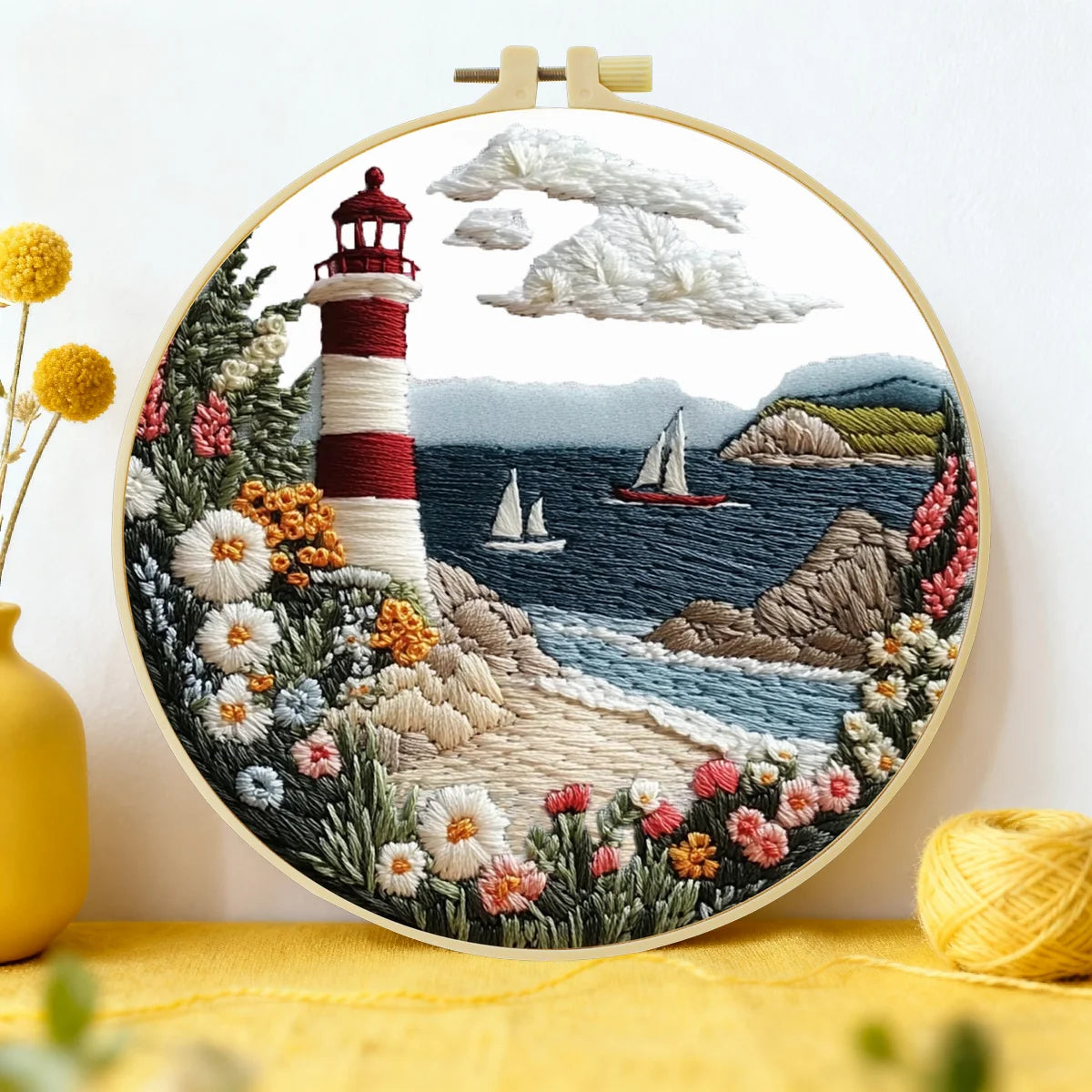 CraftHoop Italian Riviera Embroidery Kits