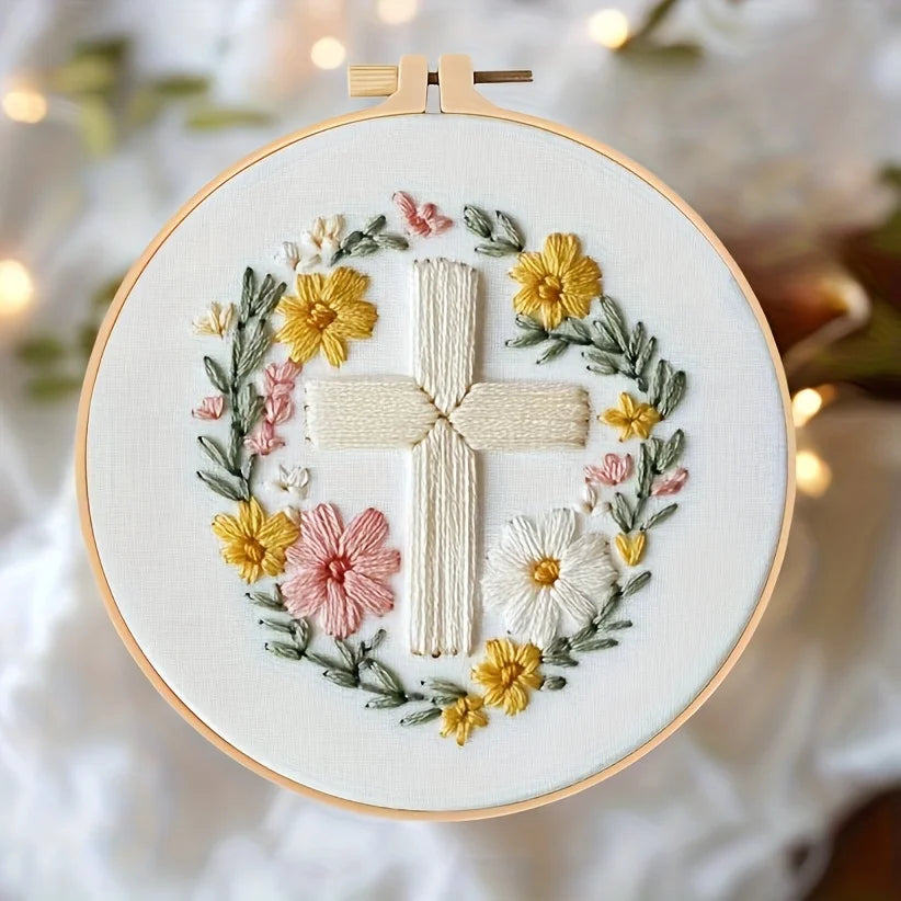 CraftHoop Blessings Embroidery Kit