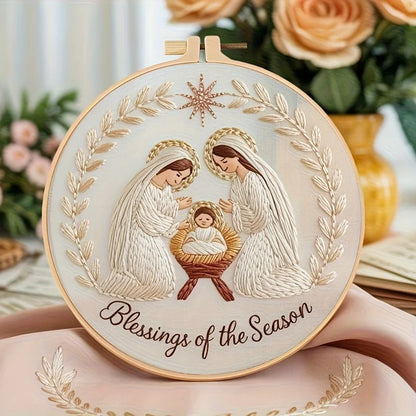 CraftHoop Blessings Embroidery Kit