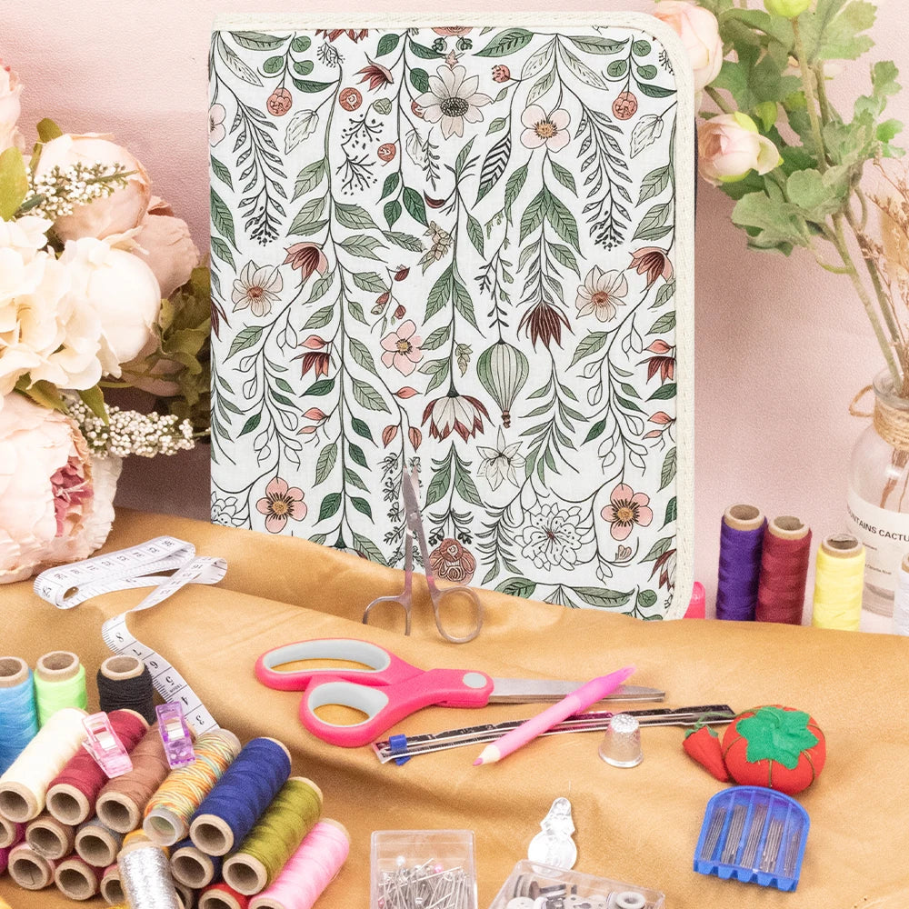 CraftHoop All-in-One Garden Blossom Sewing Set