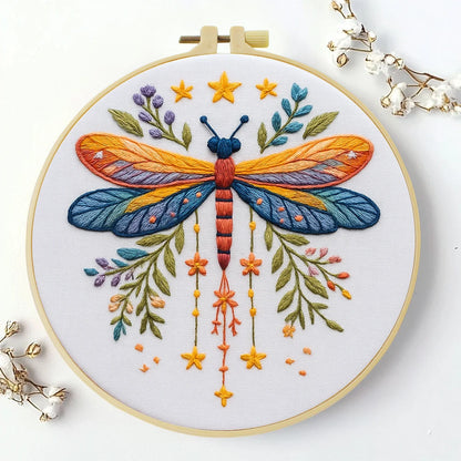 CraftHoop Dragonfly Meadow Embroidery Kit